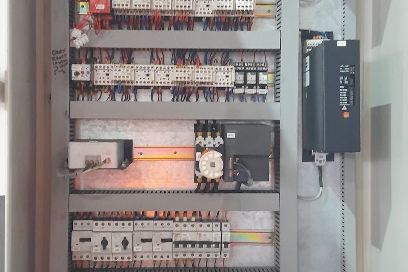 Commercial DIN-rail switchboard installation — Intellectrical Tauranga
